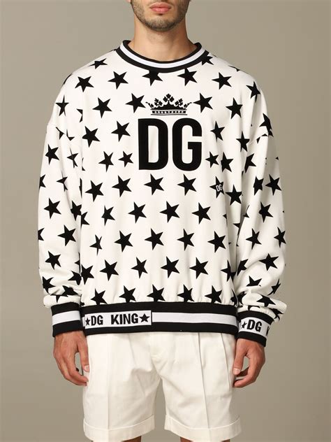 dolce gabbana love sweatshirt white|dolce and gabbana sweatsuit.